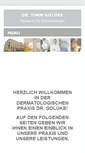 Mobile Screenshot of drgolueke.de